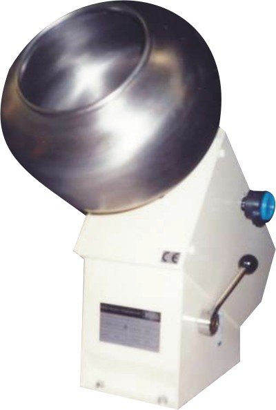 laboratory coating pan for dragees